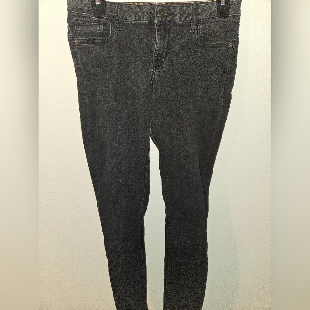 Old Navy Rockstar Black Jeans Size 10 Short